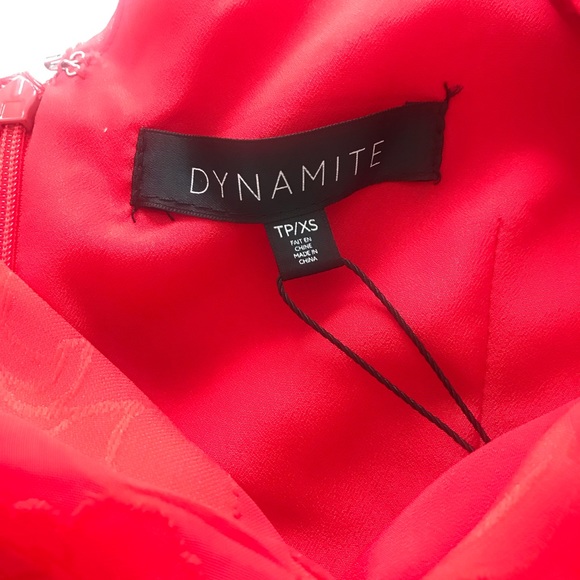 BNWT red Dynamite dress size xs - Picture 4 of 6